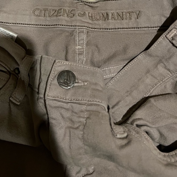 citizens of humanity khaki pants - Picture 5 of 8